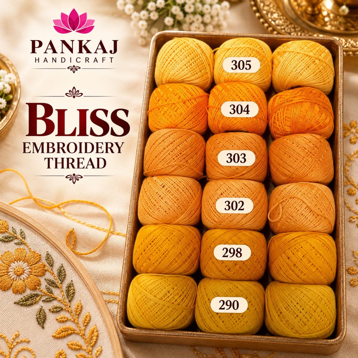 Bliss Embroidery Thread