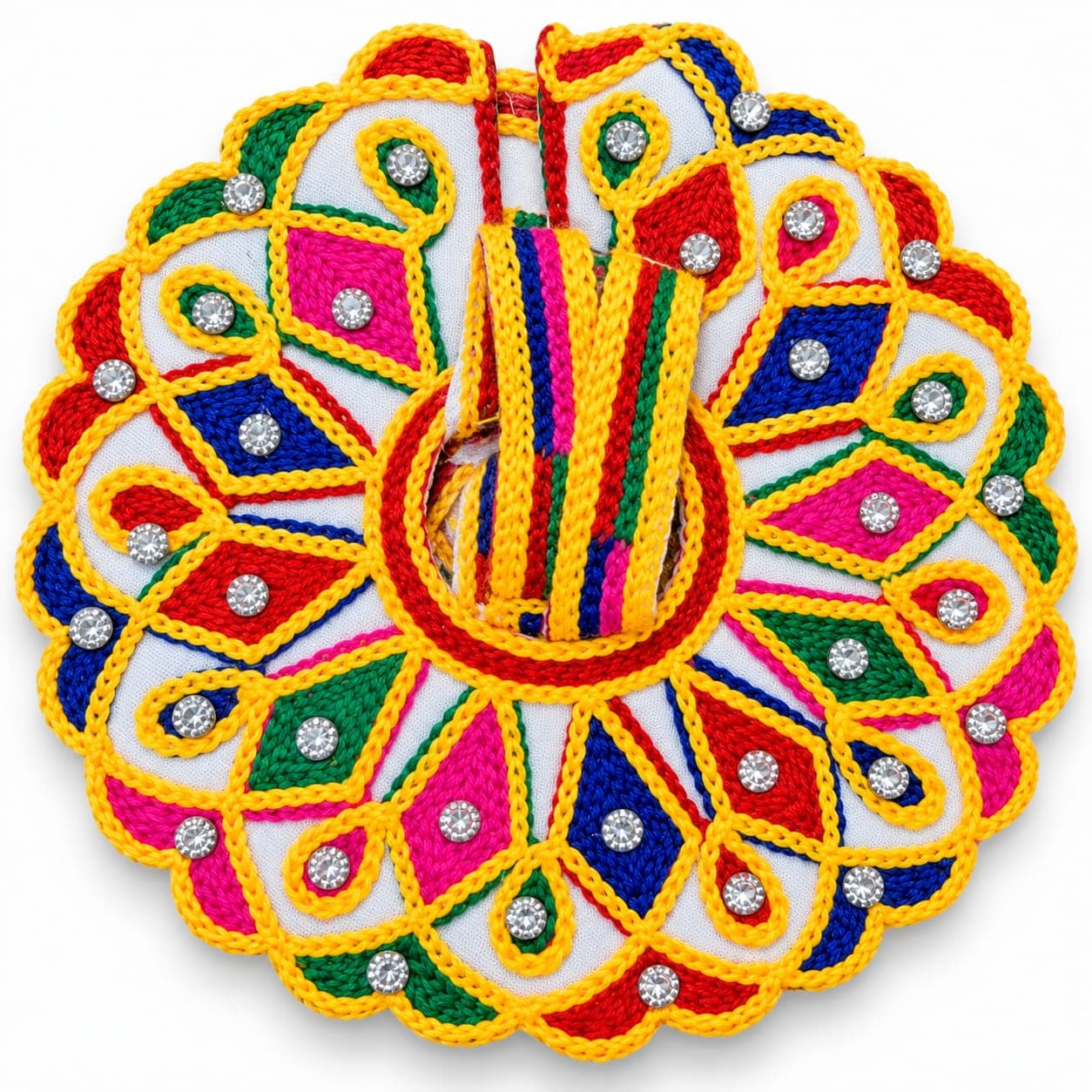 Kachi Work Lalan Vagha (Diamond Kite)